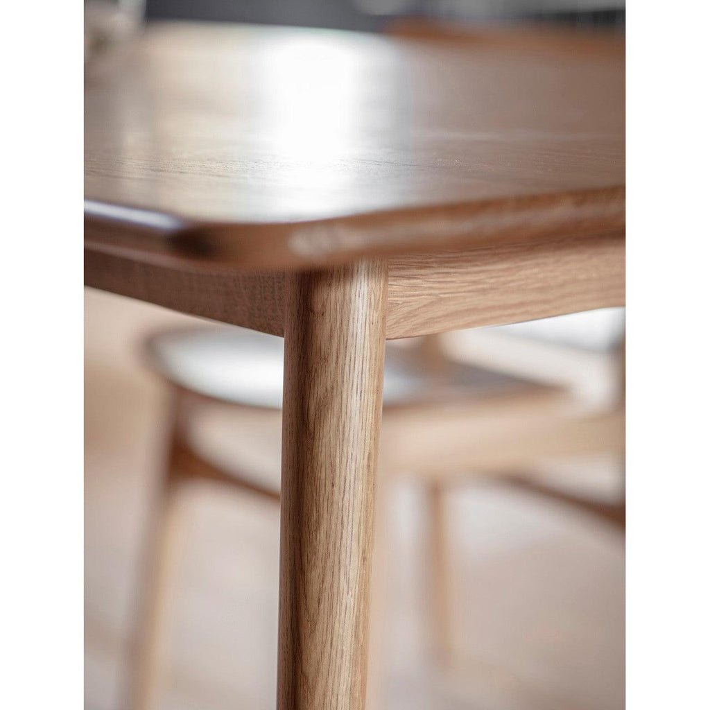 Longcot Dining Table - Oak-Dining Tables & Sets-Yester Home