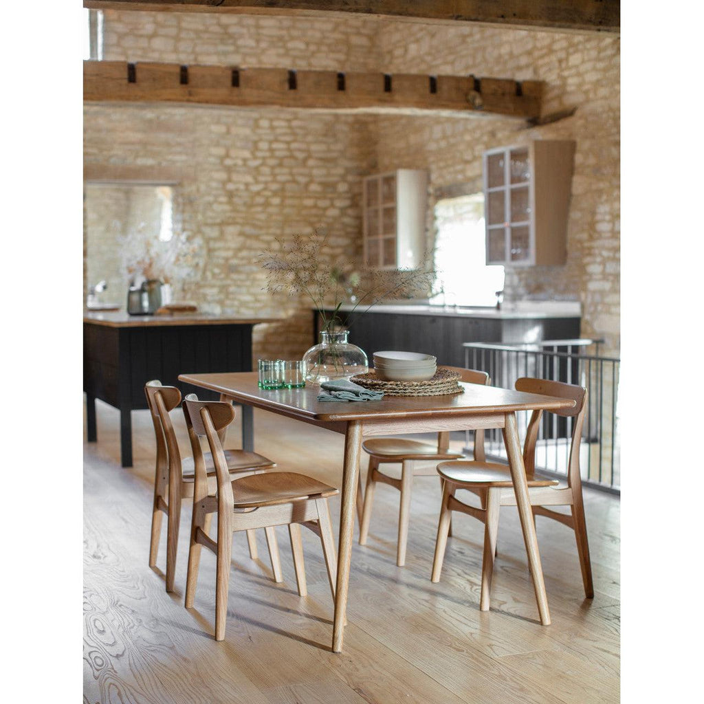 Longcot Dining Table - Oak-Dining Tables & Sets-Yester Home