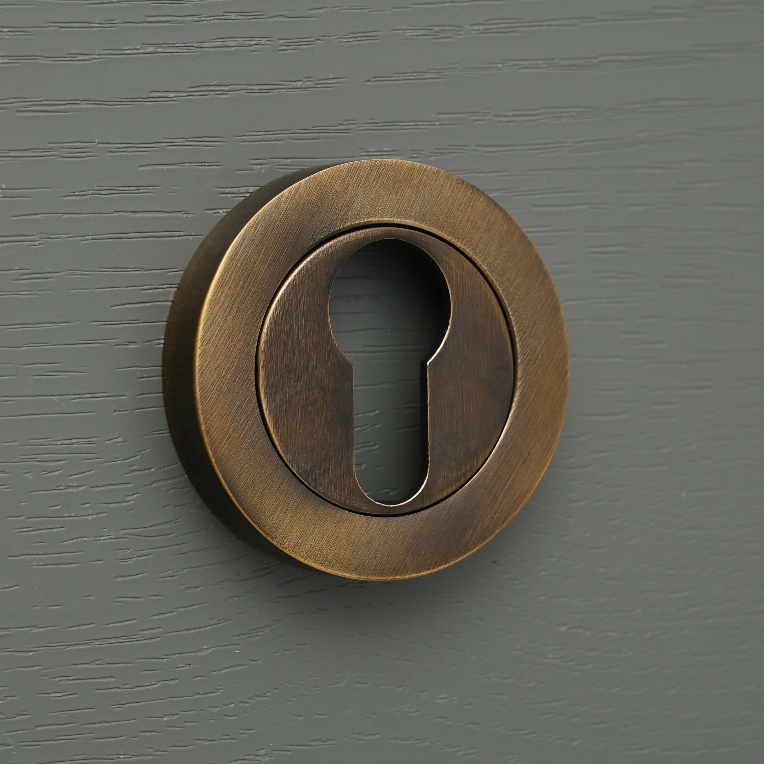 Luxe Knurled Round Solid Brass Door Knobs - Door Knobs - Yester Home - Yester Home