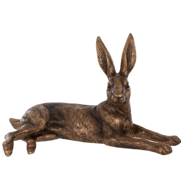 Lying Golden Hare-Ornaments-Yester Home