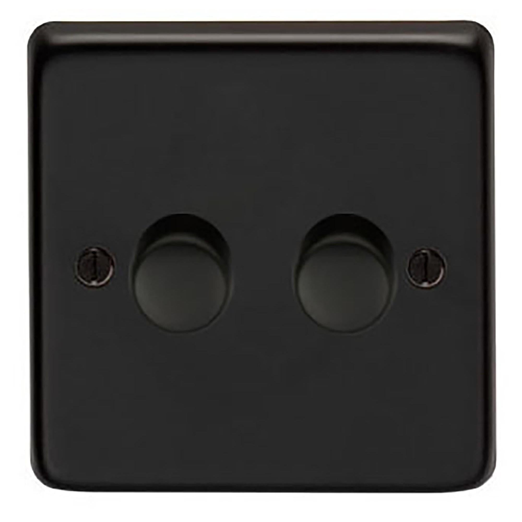 MB Double LED Dimmer Switch | From The Anvil - Electrical Switches & Sockets - From The Anvil - Yester Home