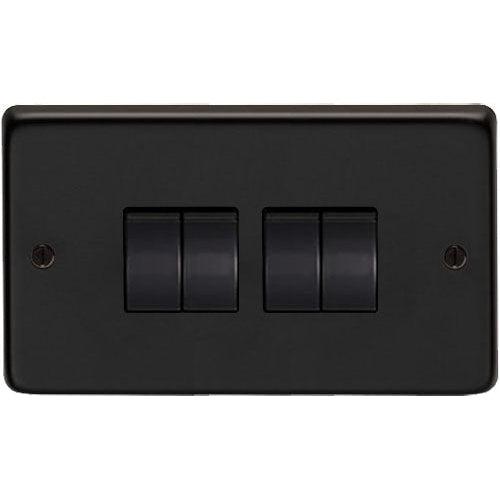MB Quad 10 Amp Switch | From The Anvil-Electrical Switches & Sockets-Yester Home