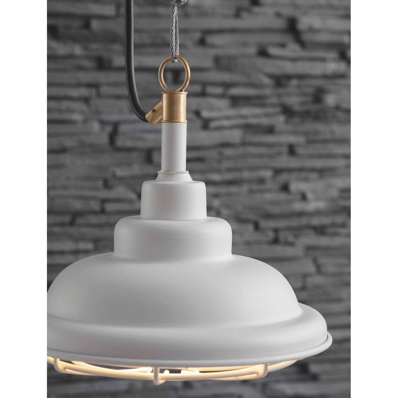 Mariner Outdoor Pendant in Lily White-Pendant Lights-Yester Home