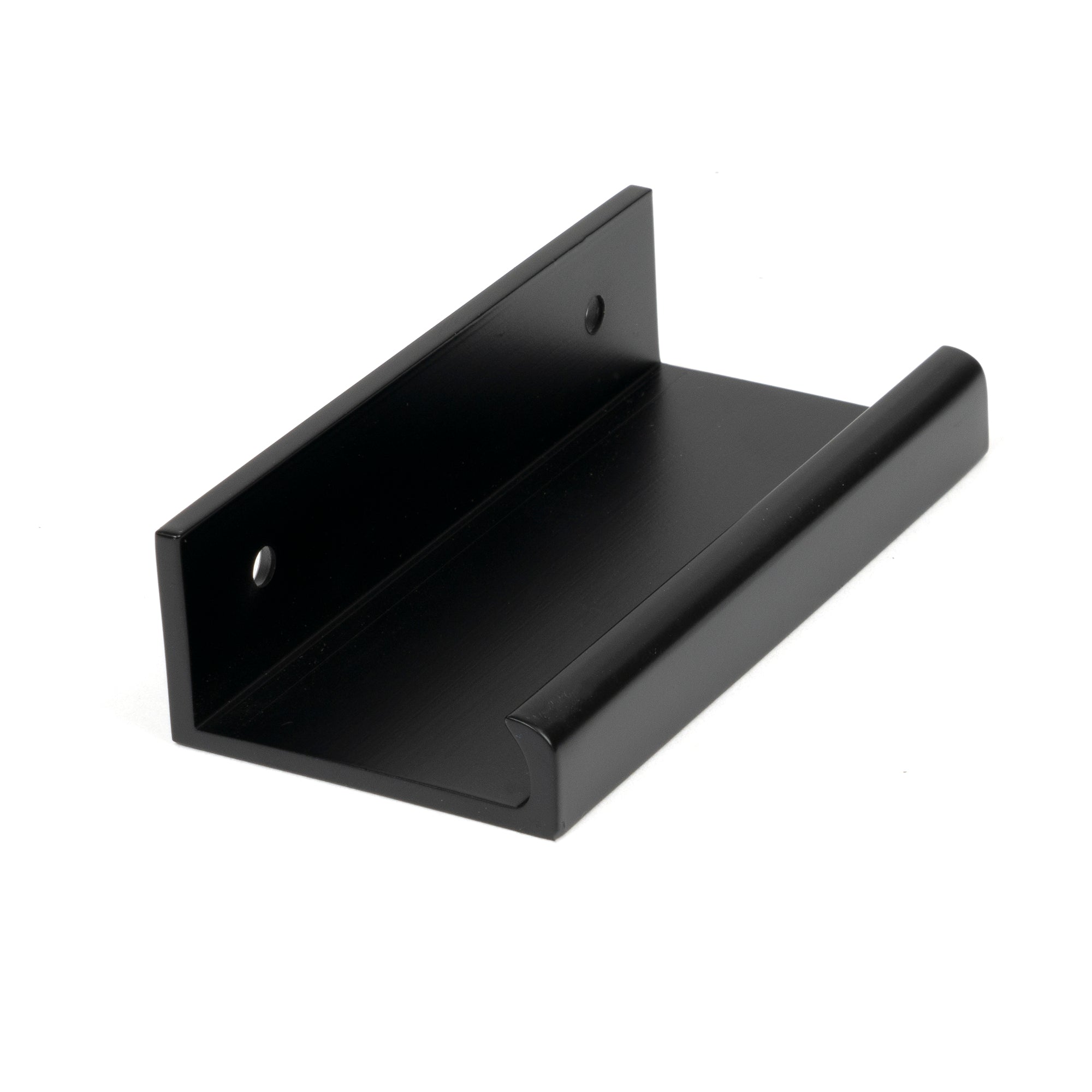 Matt Black 100mm Plain Edge Pull | From The Anvil-Cabinet Pulls-Yester Home