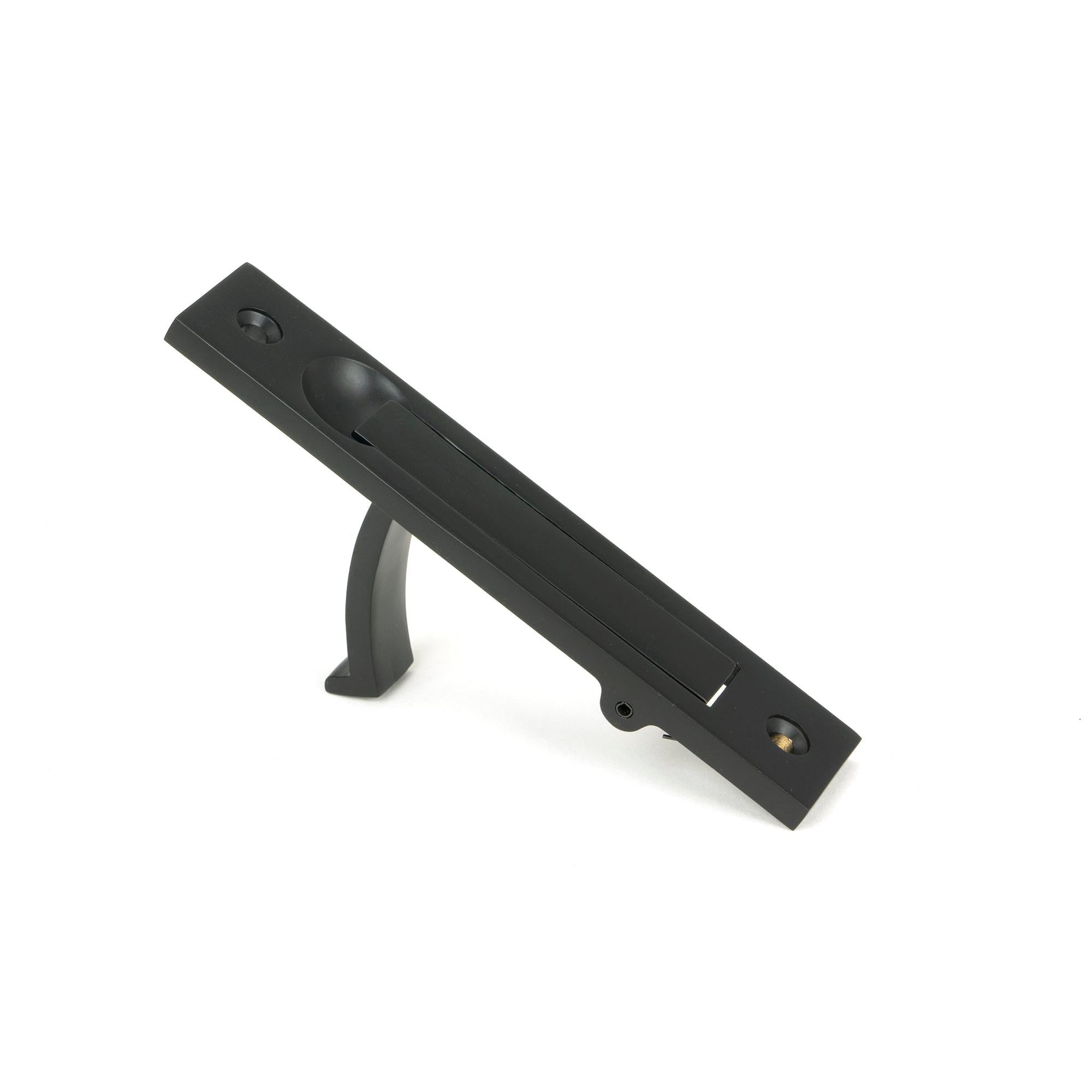 Matt Black 125mm x 25mm Edge Pull | From The Anvil - Cabinet Pulls - From The Anvil - Yester Home