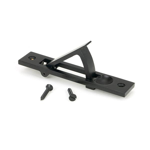 Matt Black 125mm x 25mm Edge Pull | From The Anvil-Cabinet Pulls-Yester Home