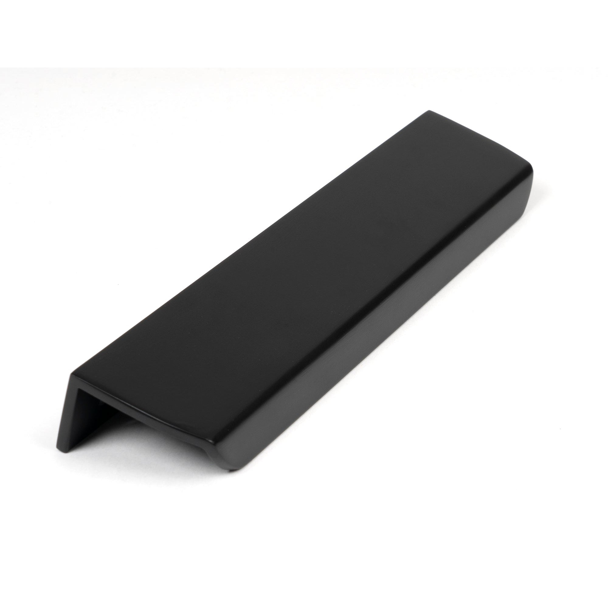 Matt Black 200mm Moore Edge Pull | From The Anvil-Cabinet Pulls-Yester Home