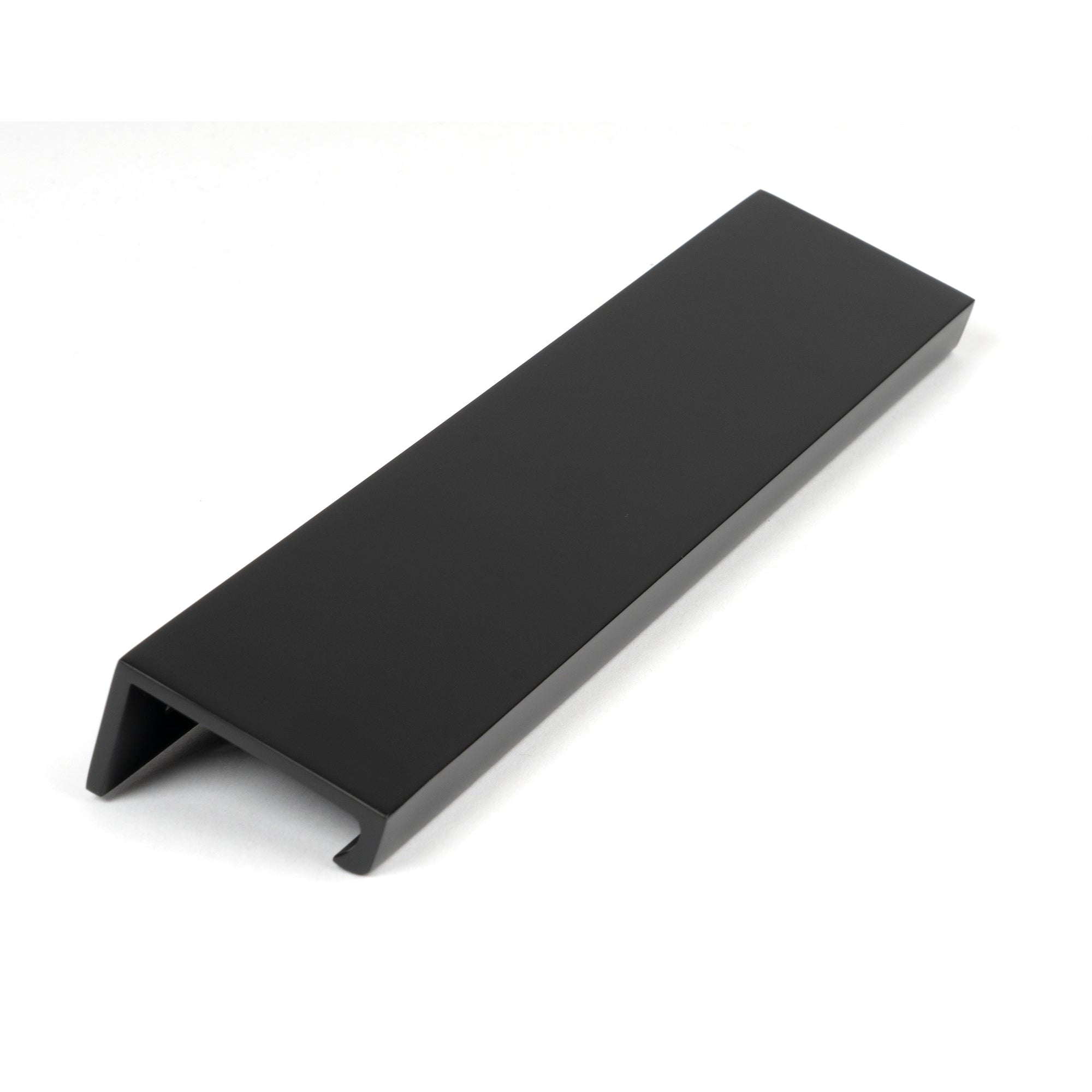 Matt Black 200mm Plain Edge Pull | From The Anvil-Cabinet Pulls-Yester Home