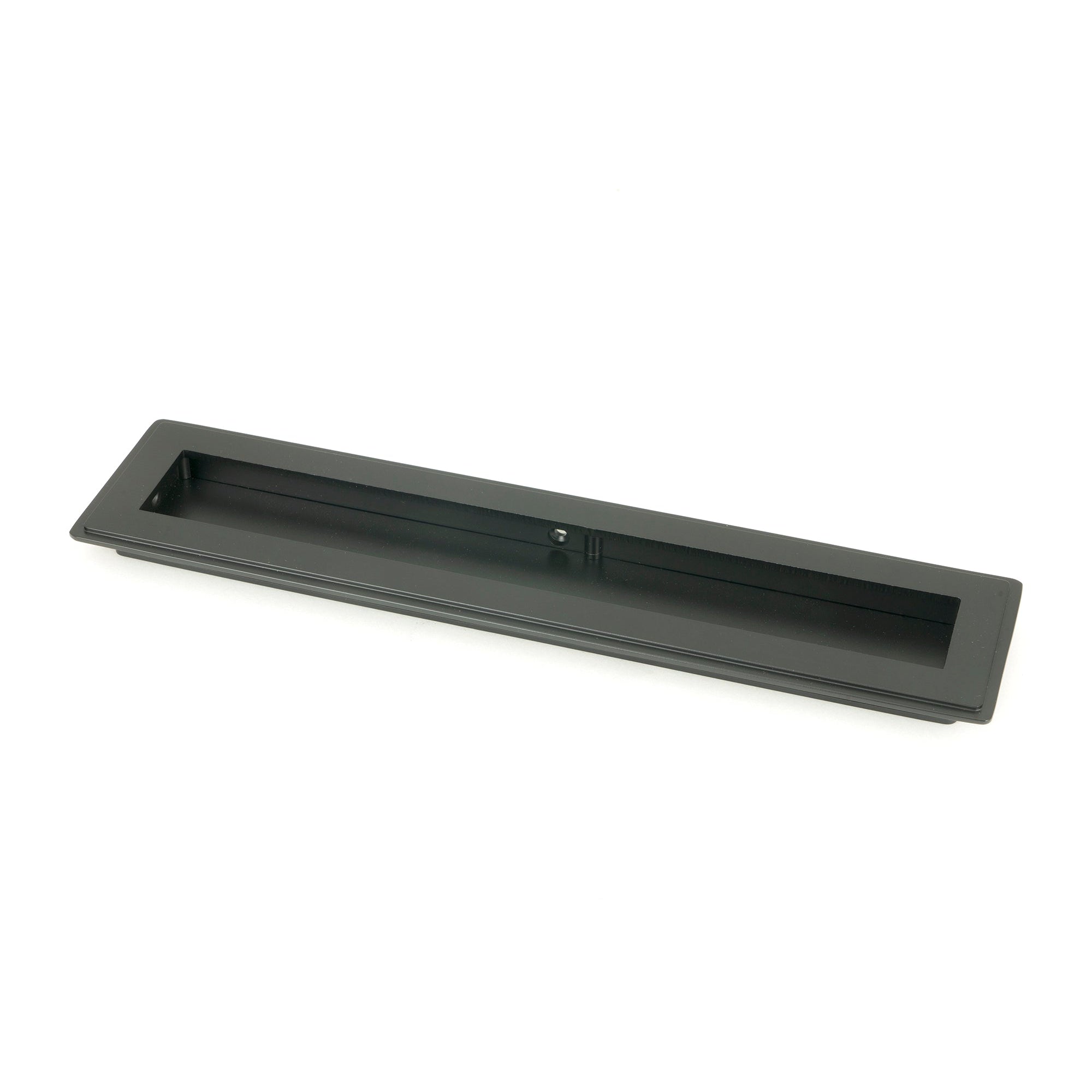 Matt Black 250mm Art Deco Rectangular Pull | From The Anvil-Cabinet Pulls-Yester Home