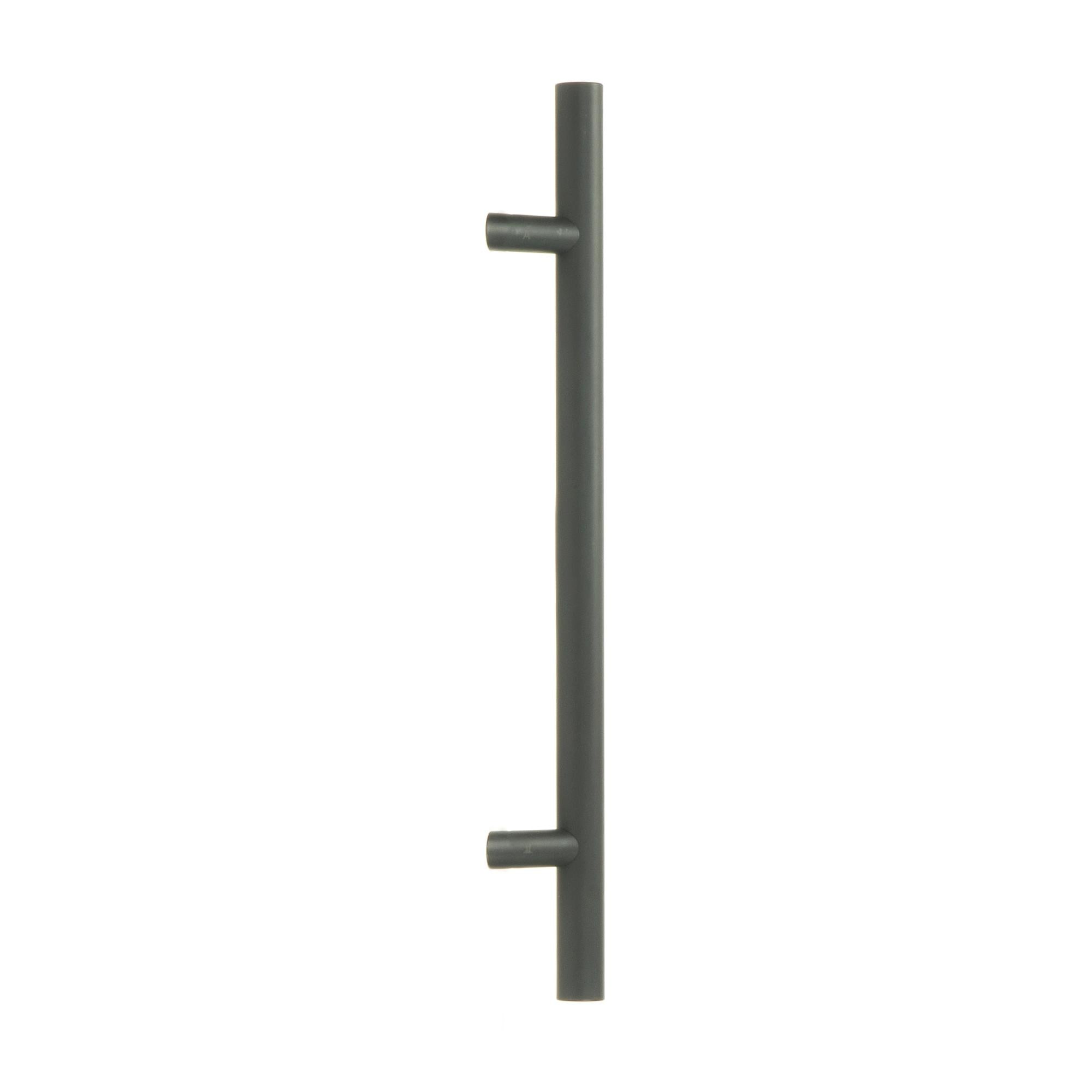 Matt Black (316) 0.6m Offset T Bar Handle Bolt Fix 32mm Ø | From The Anvil - Door Pull Handles - From The Anvil - Yester Home