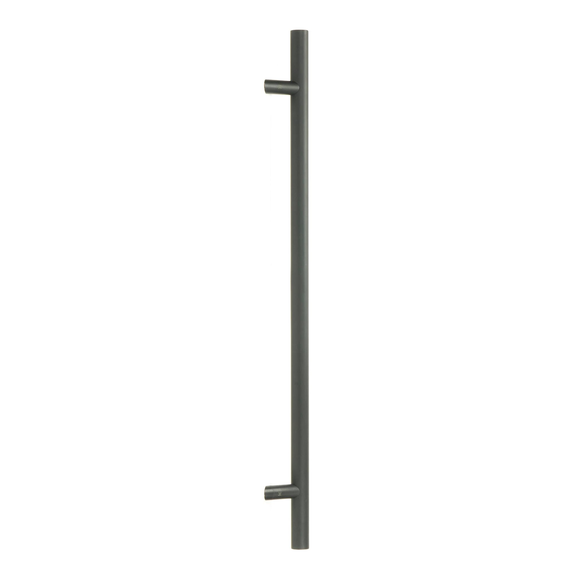 Matt Black (316) 0.9m Offset T Bar Handle Secret Fix 32mm Ø | From The Anvil - Door Pull Handles - From The Anvil - Yester Home