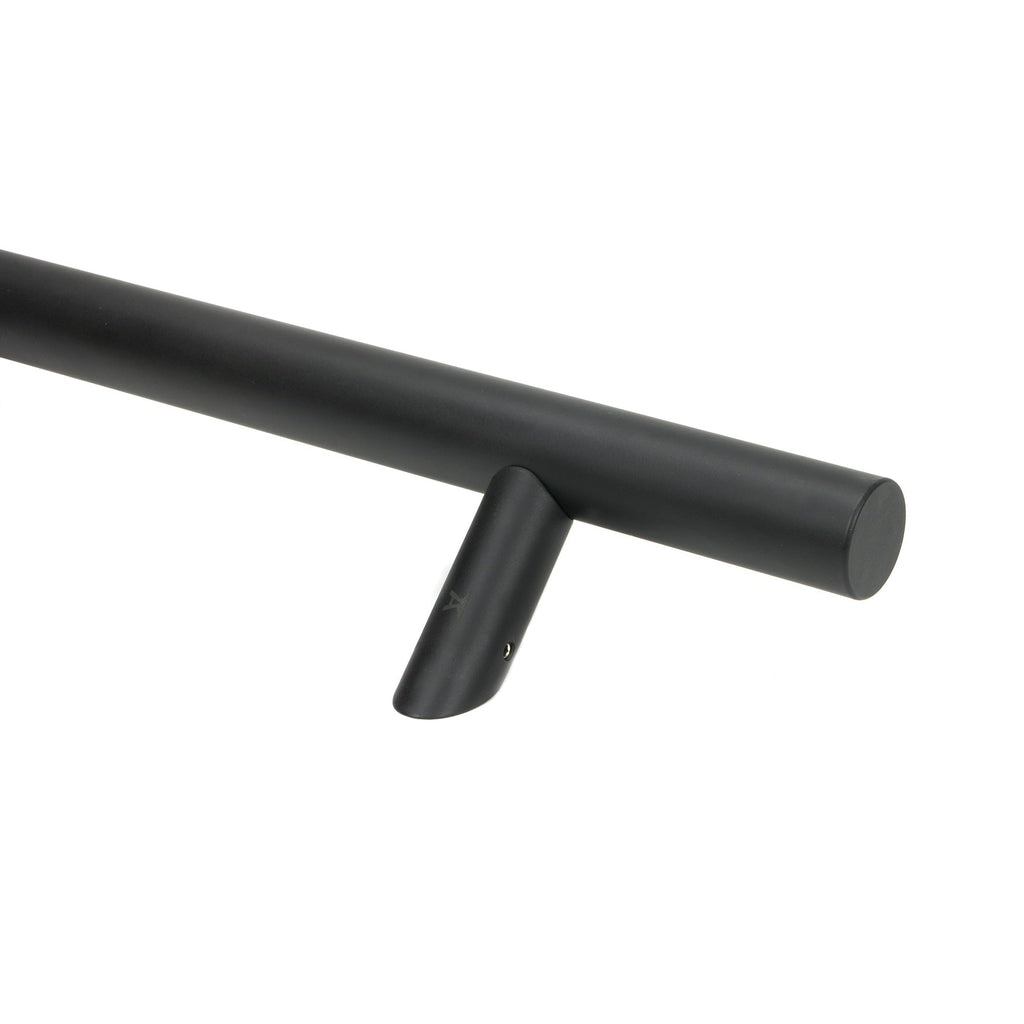 Matt Black (316) 0.9m Offset T Bar Handle Secret Fix 32mm Ø | From The Anvil-Pull Handles-Yester Home
