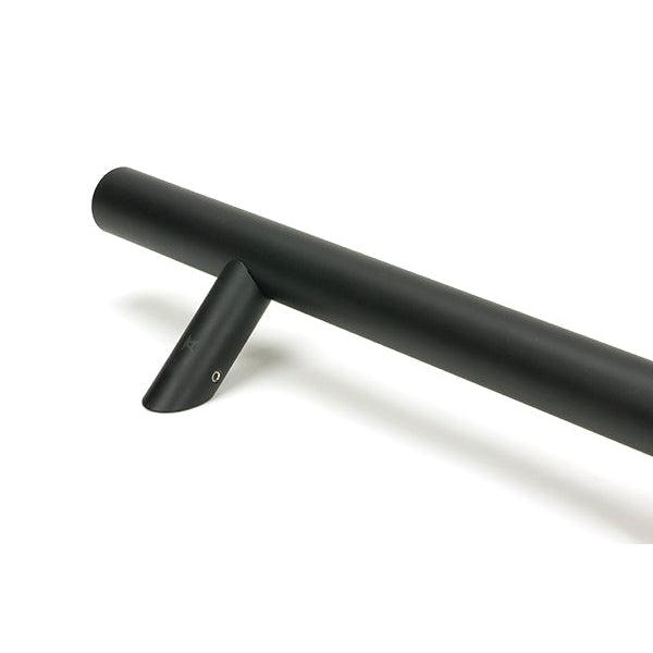 Matt Black (316) 0.9m Offset T Bar Handle Secret Fix 32mm Ø | From The Anvil-Pull Handles-Yester Home