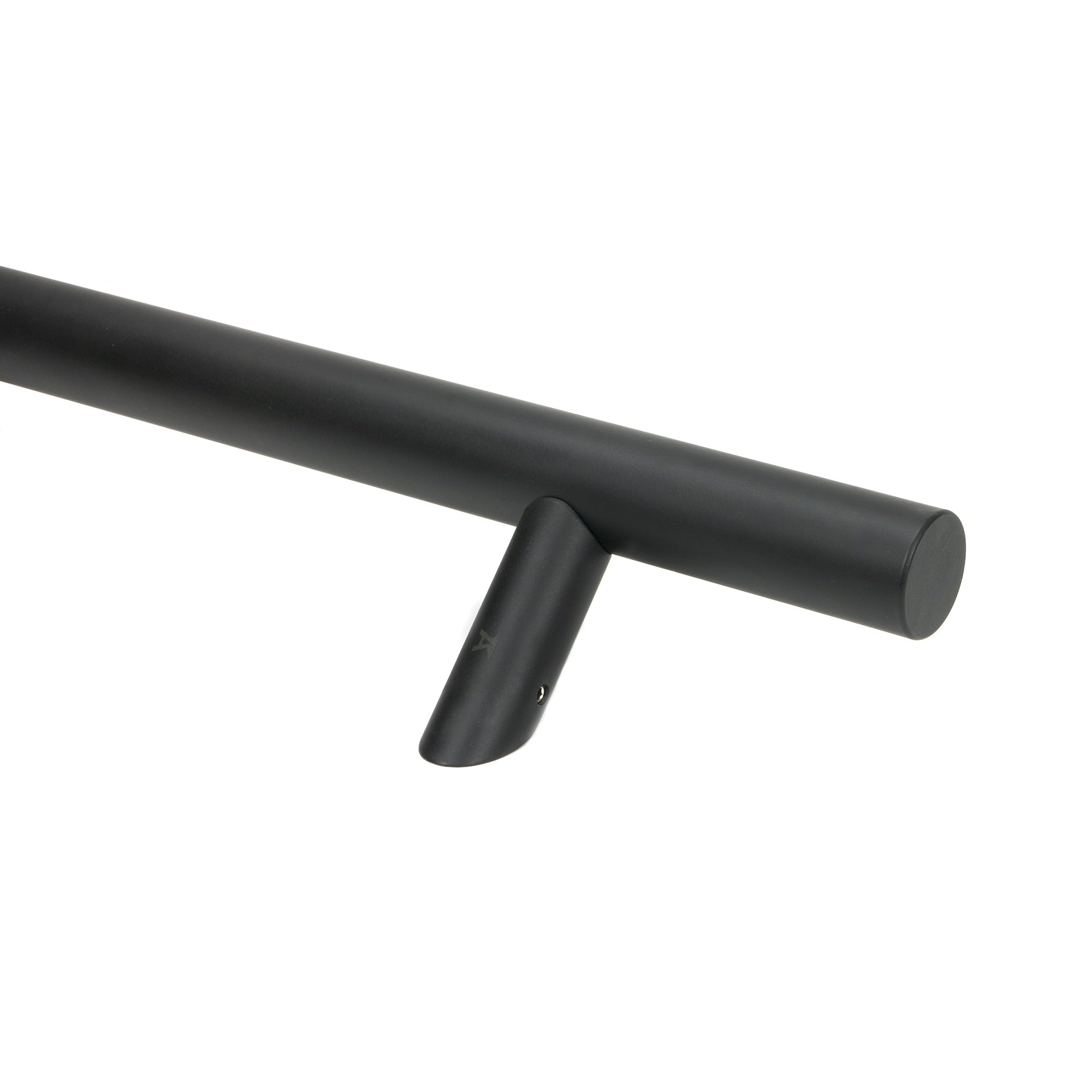 Matt Black (316) 1.5m Offset T Bar Handle Secret Fix 32mm Ø | From The Anvil-Pull Handles-Yester Home