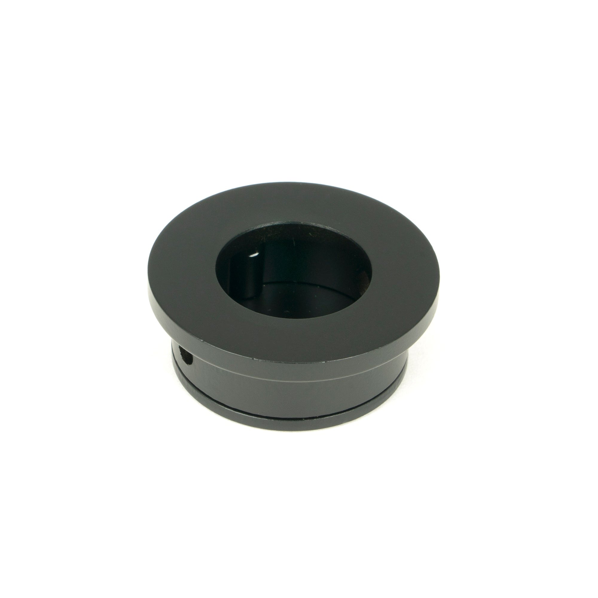 Matt Black 34mm Round Finger Edge Pull | From The Anvil-Cabinet Pulls-Yester Home