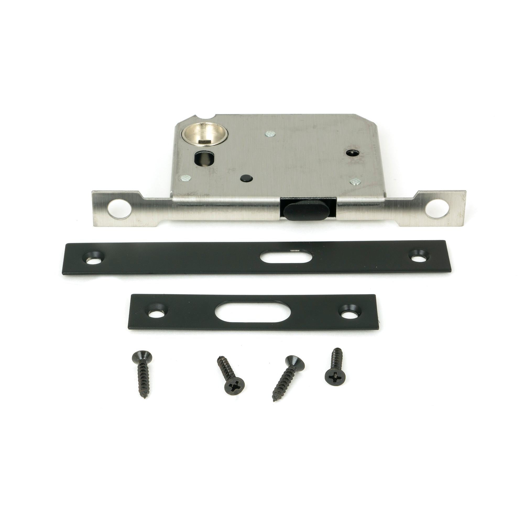 Matt Black 50mm Sliding Door Lock | From The Anvil - Sliding Door Locks - From The Anvil - Yester Home
