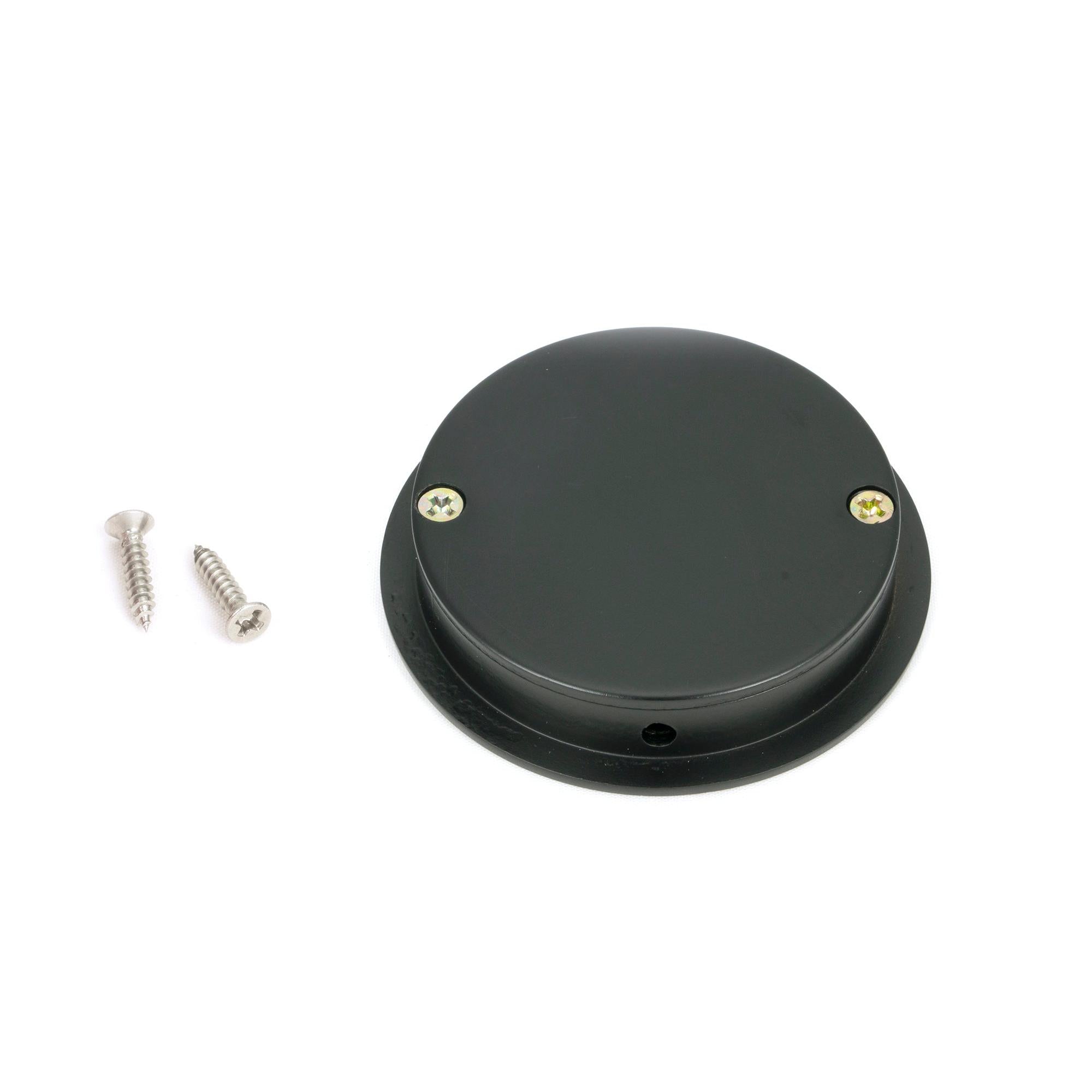 Matt Black 60mm Art Deco Round Pull | From The Anvil - Cabinet Pulls - From The Anvil - Yester Home