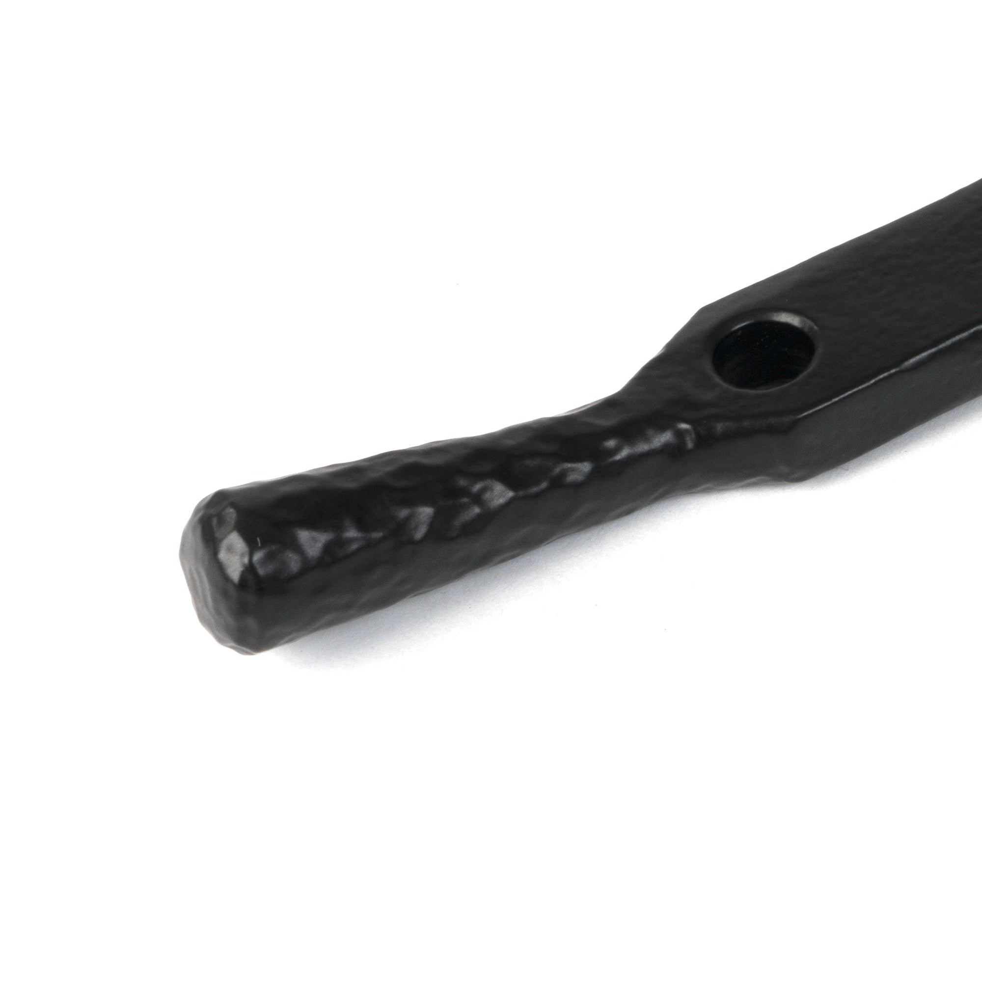 Matt Black 8" Hammered Newbury Stay | From The Anvil-Stays-Yester Home