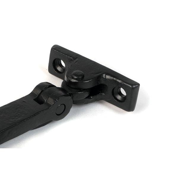 Matt Black 8" Hammered Newbury Stay | From The Anvil-Stays-Yester Home