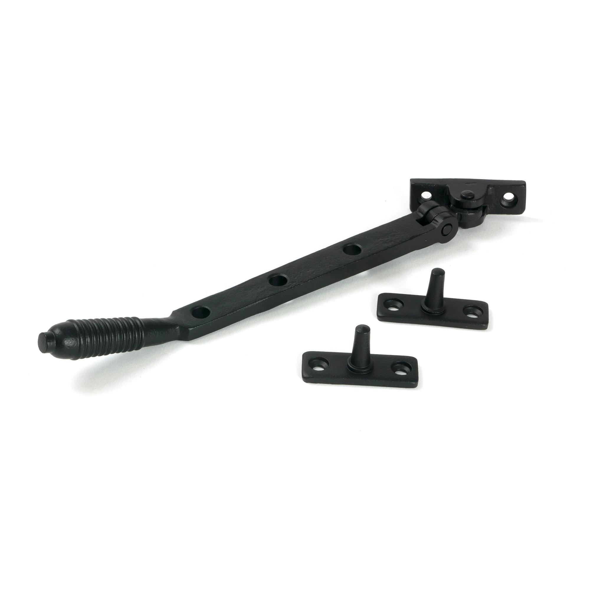 Matt Black 8" Reeded Stay - Stays - From The Anvil - Yester Home