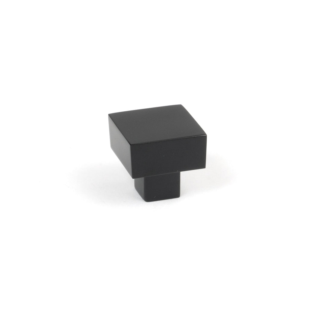 Matt Black Albers Cabinet Knob - 25mm | From The Anvil-Cabinet Knobs-Yester Home