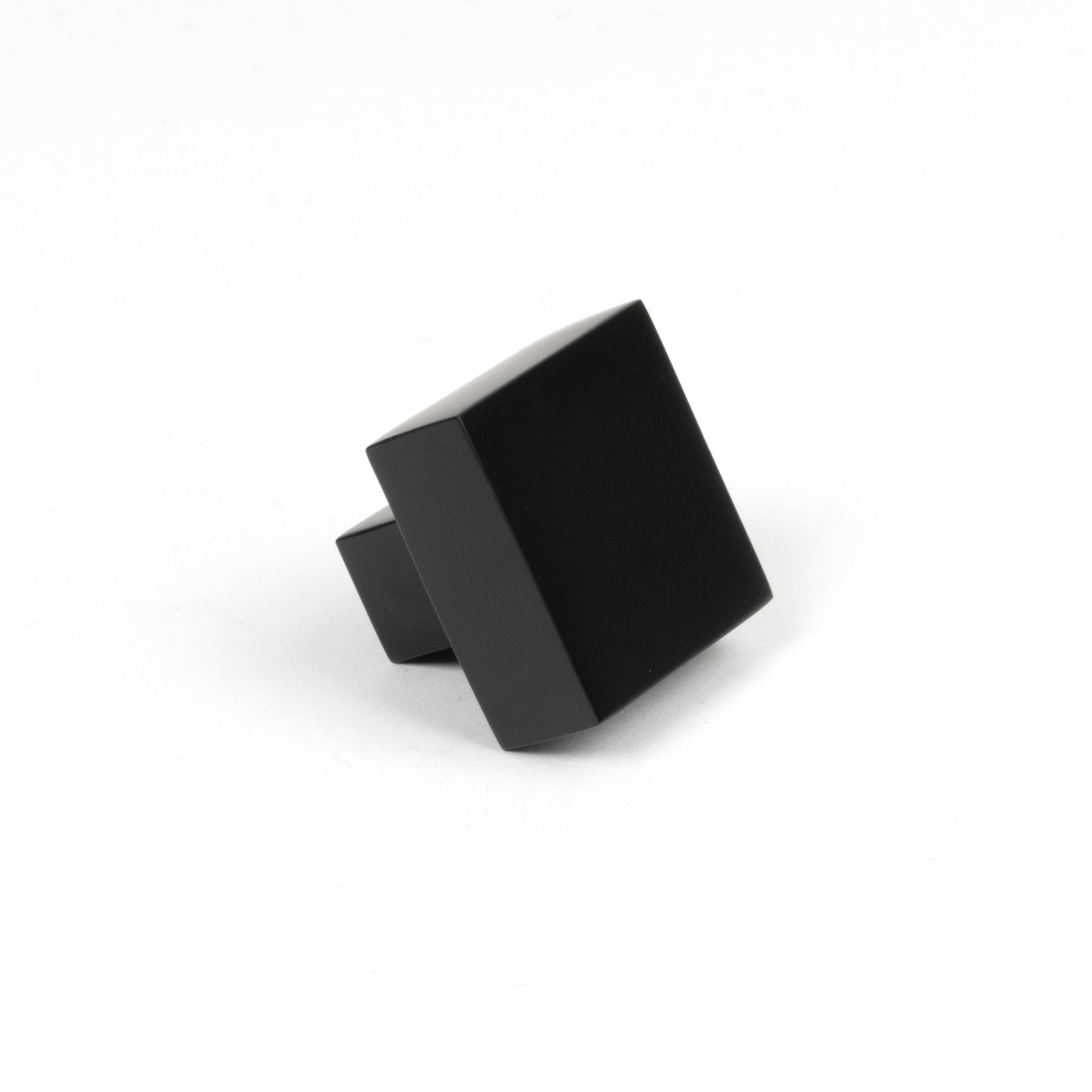 Matt Black Albers Cabinet Knob - 30mm | From The Anvil-Cabinet Knobs-Yester Home
