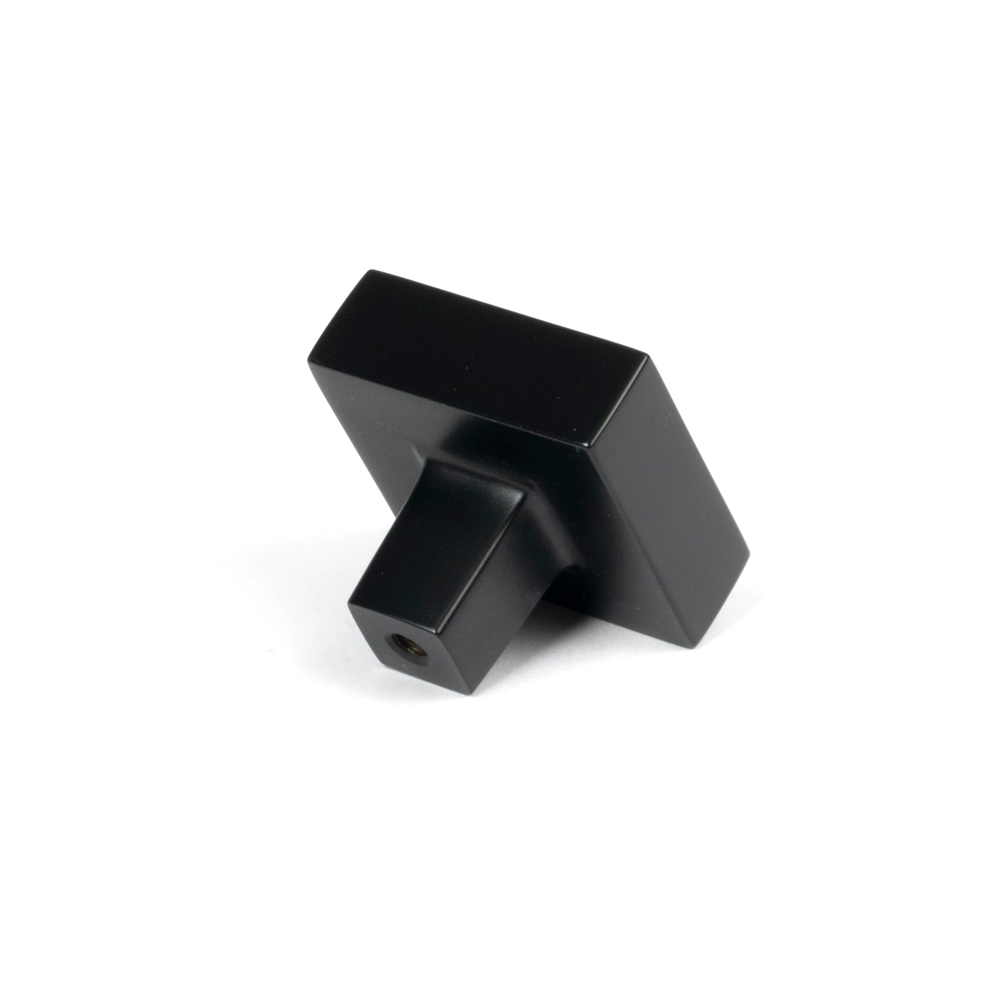 Matt Black Albers Cabinet Knob - 35mm | From The Anvil-Cabinet Knobs-Yester Home