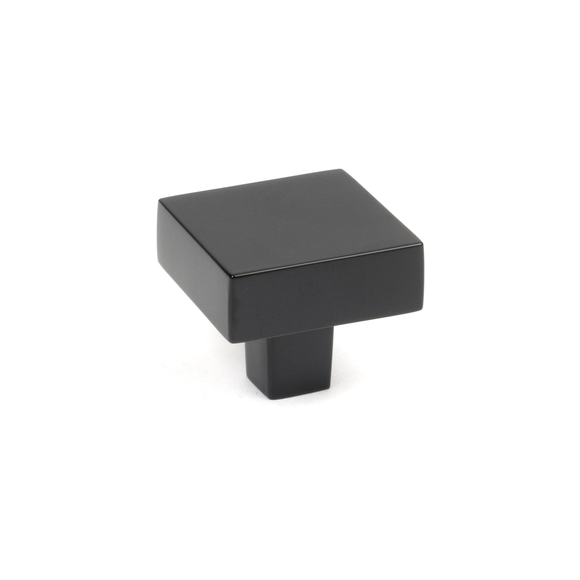 Matt Black Albers Cabinet Knob - 35mm | From The Anvil-Cabinet Knobs-Yester Home