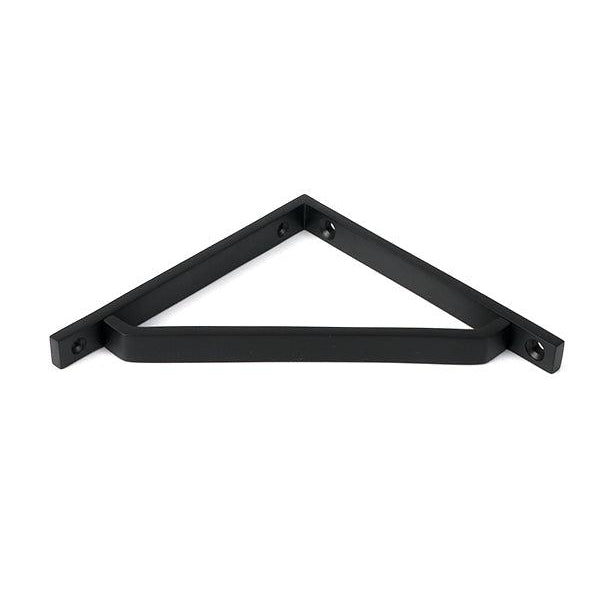 Matt Black Barton Shelf Bracket (150mm x 150mm) | From The Anvil-Shelf Brackets-Yester Home