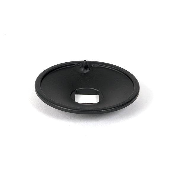 Matt Black Beehive Centre Door Knob | From The Anvil-Centre Door Knobs-Yester Home