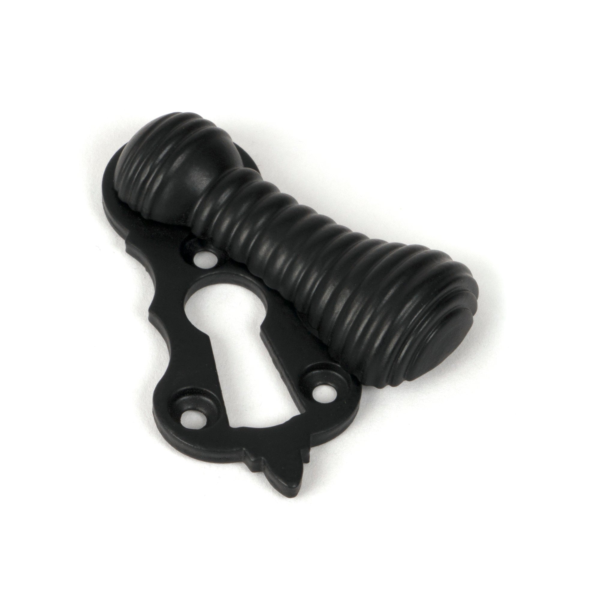 Matt Black Beehive Escutcheon | From The Anvil-Escutcheons-Yester Home