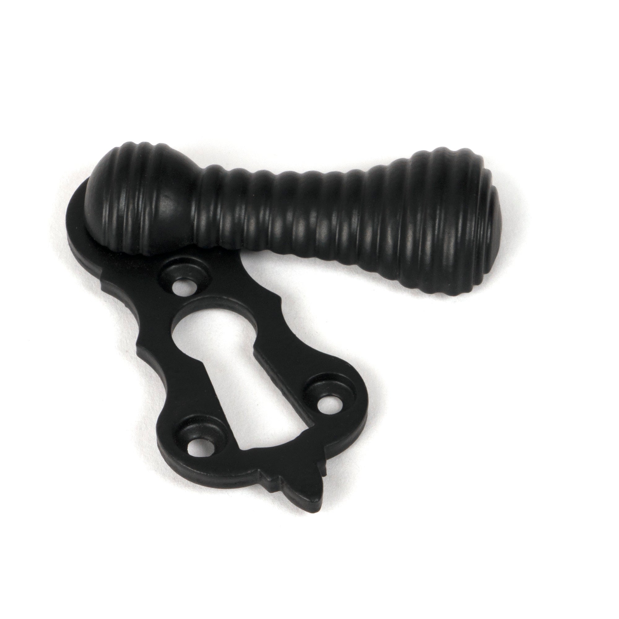 Matt Black Beehive Escutcheon | From The Anvil-Escutcheons-Yester Home