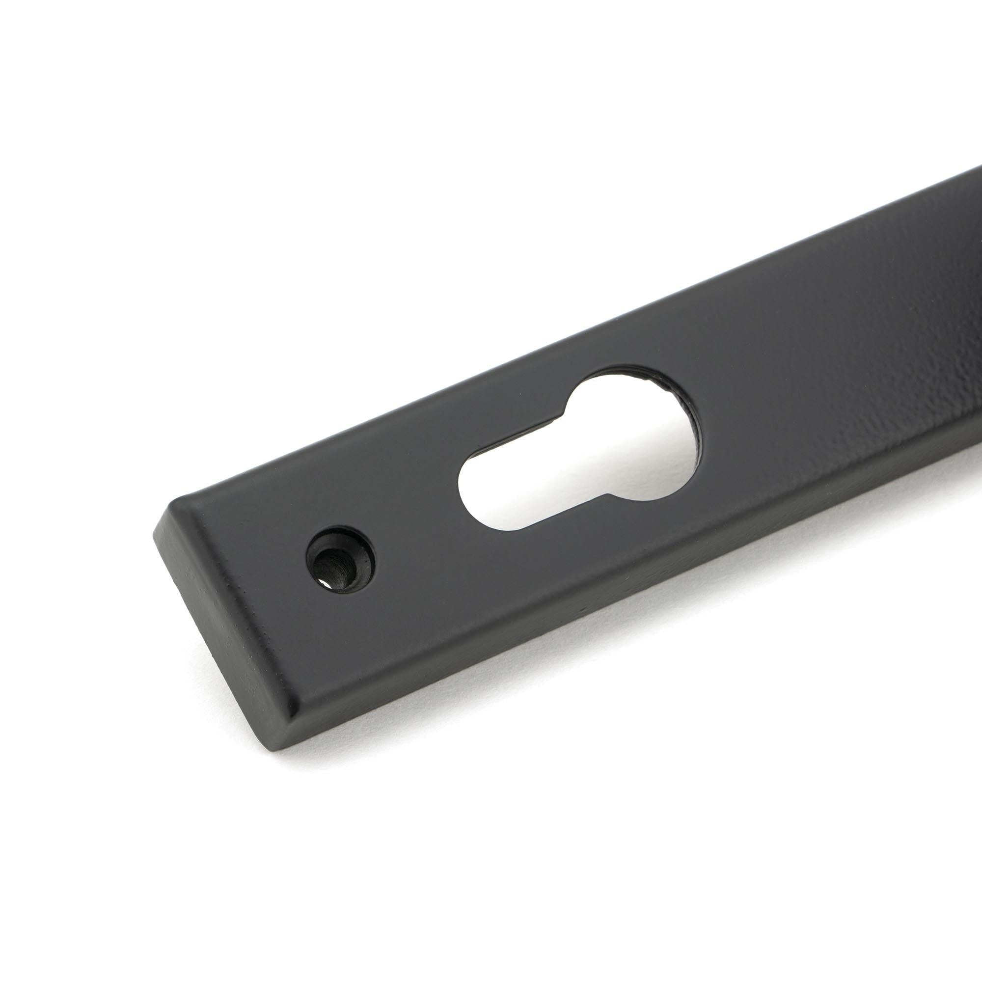 Matt Black Brompton Slimline Lever Espag. Lock Set | From The Anvil - Espagnolette - From The Anvil - Yester Home