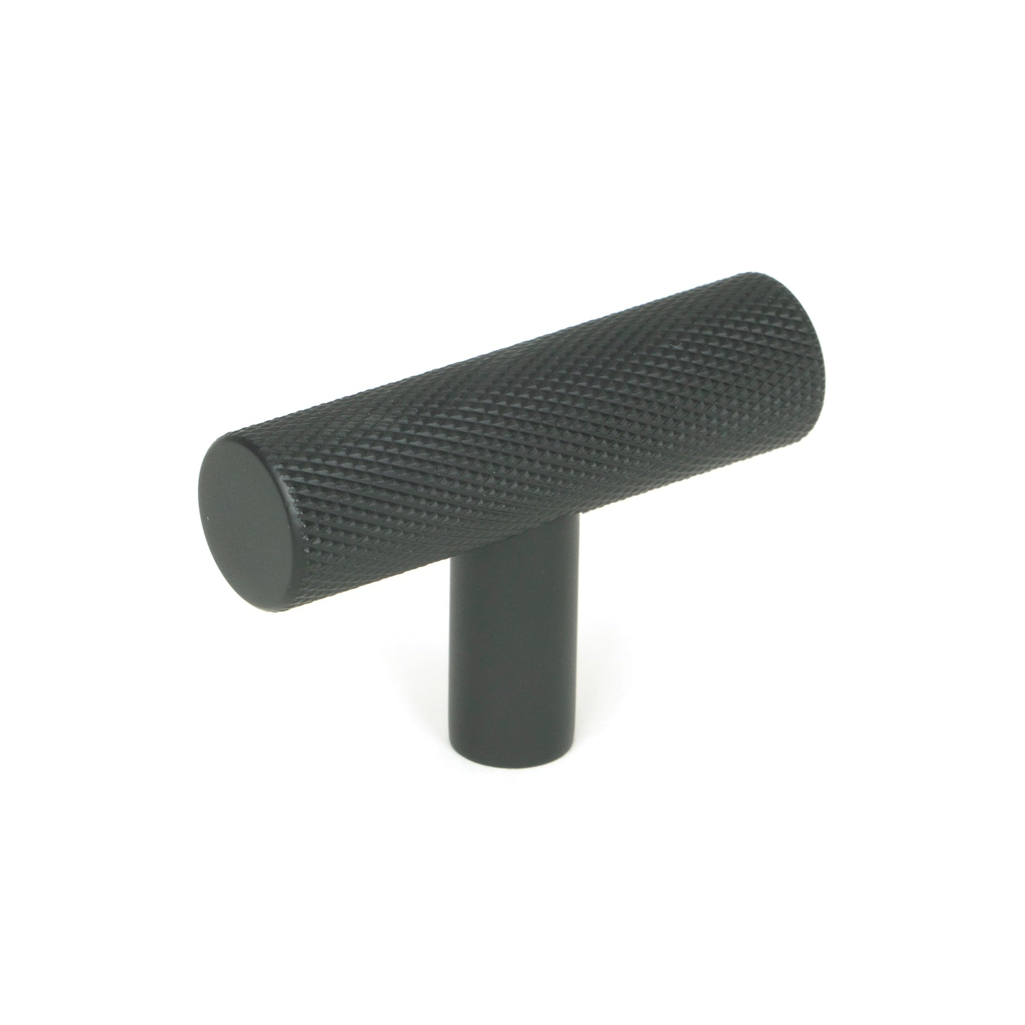 Matt Black Brompton T-Bar | From The Anvil-Cabinet Knobs-Yester Home