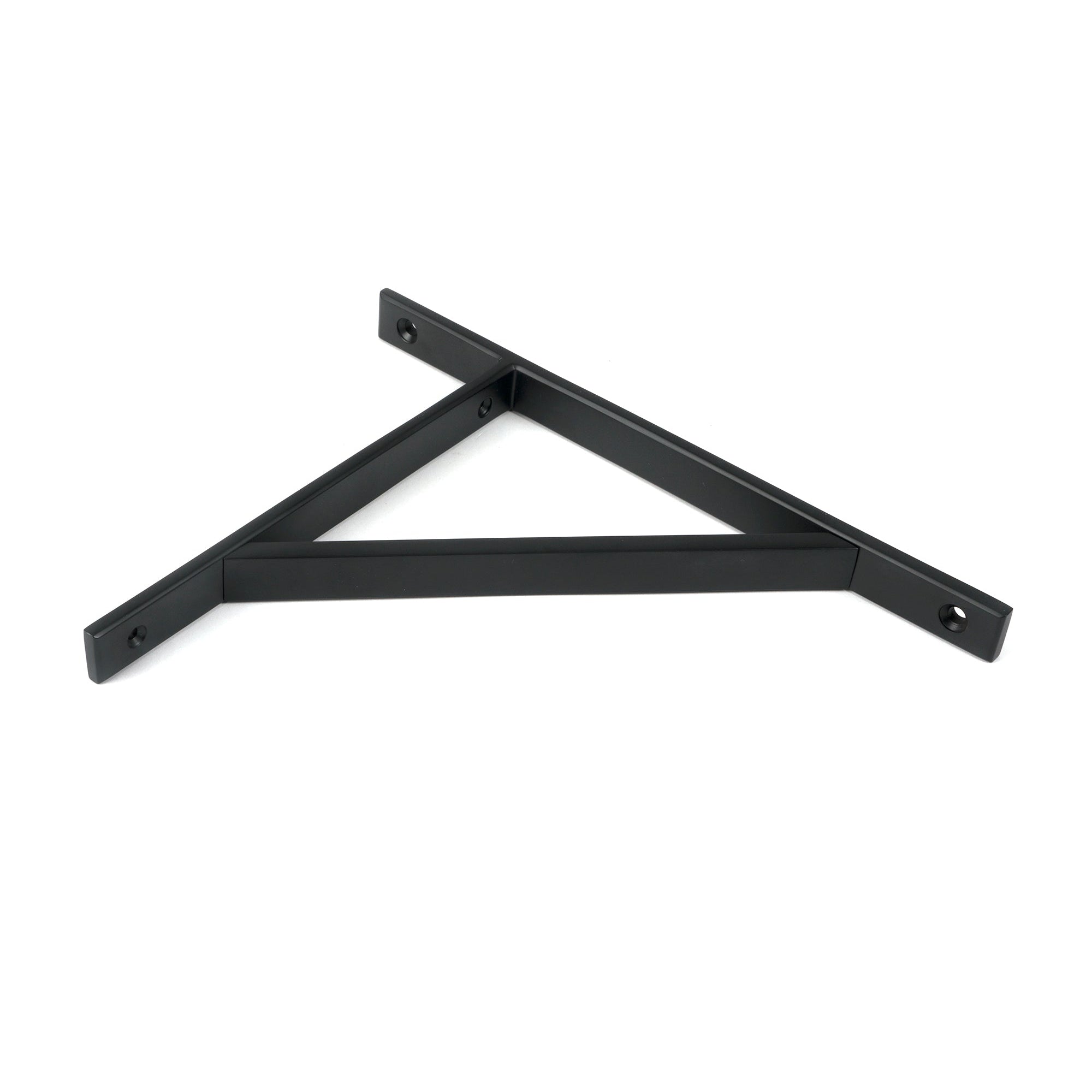 Matt Black Chalfont Shelf Bracket (260mm x 200mm) | From The Anvil-Shelf Brackets-Yester Home