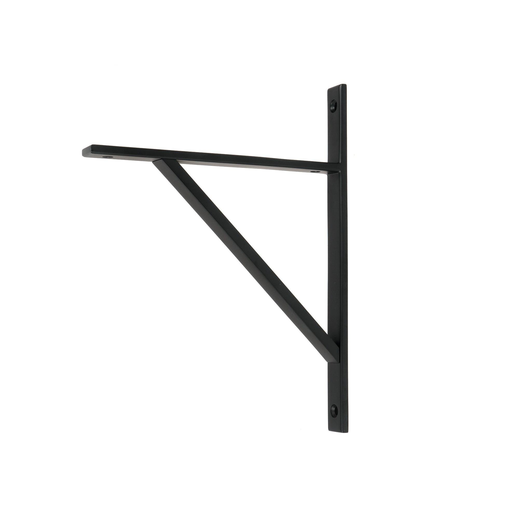 Matt Black Chalfont Shelf Bracket (260mm x 200mm) | From The Anvil - Shelf Brackets - From The Anvil - Yester Home