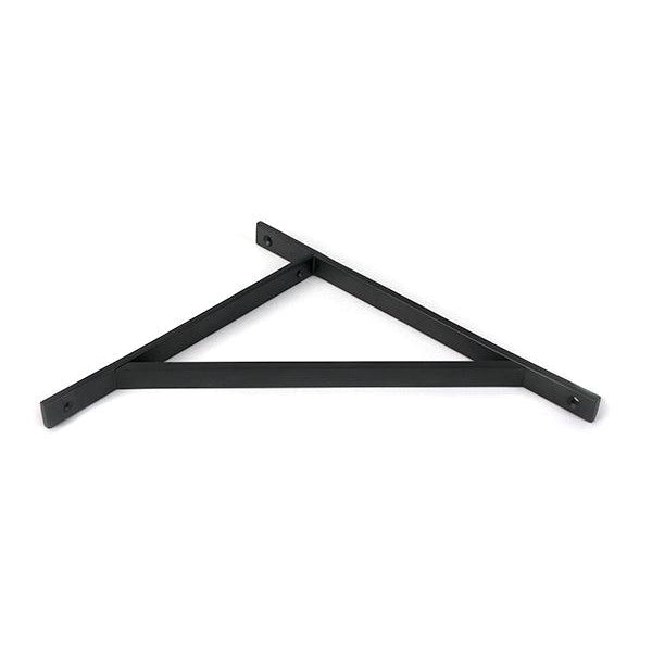 Matt Black Chalfont Shelf Bracket (314mm x 250mm) | From The Anvil-Shelf Brackets-Yester Home