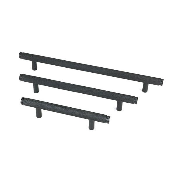 Matt Black Full Brompton Pull Handle - Medium | From The Anvil-Pull Handles-Yester Home