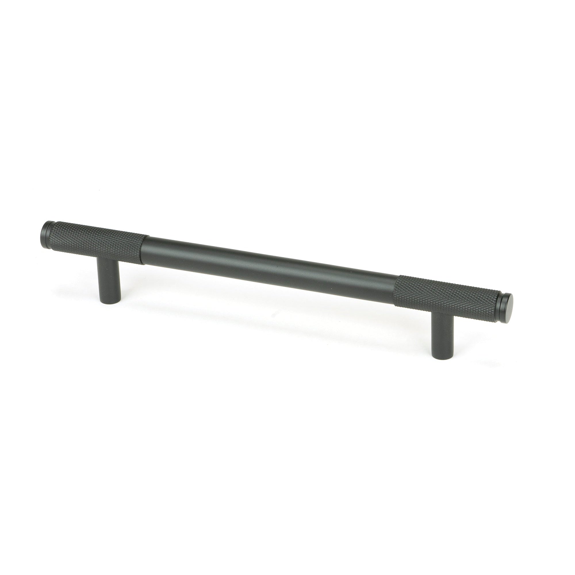 Matt Black Half Brompton Pull Handle - Medium | From The Anvil-Pull Handles-Yester Home