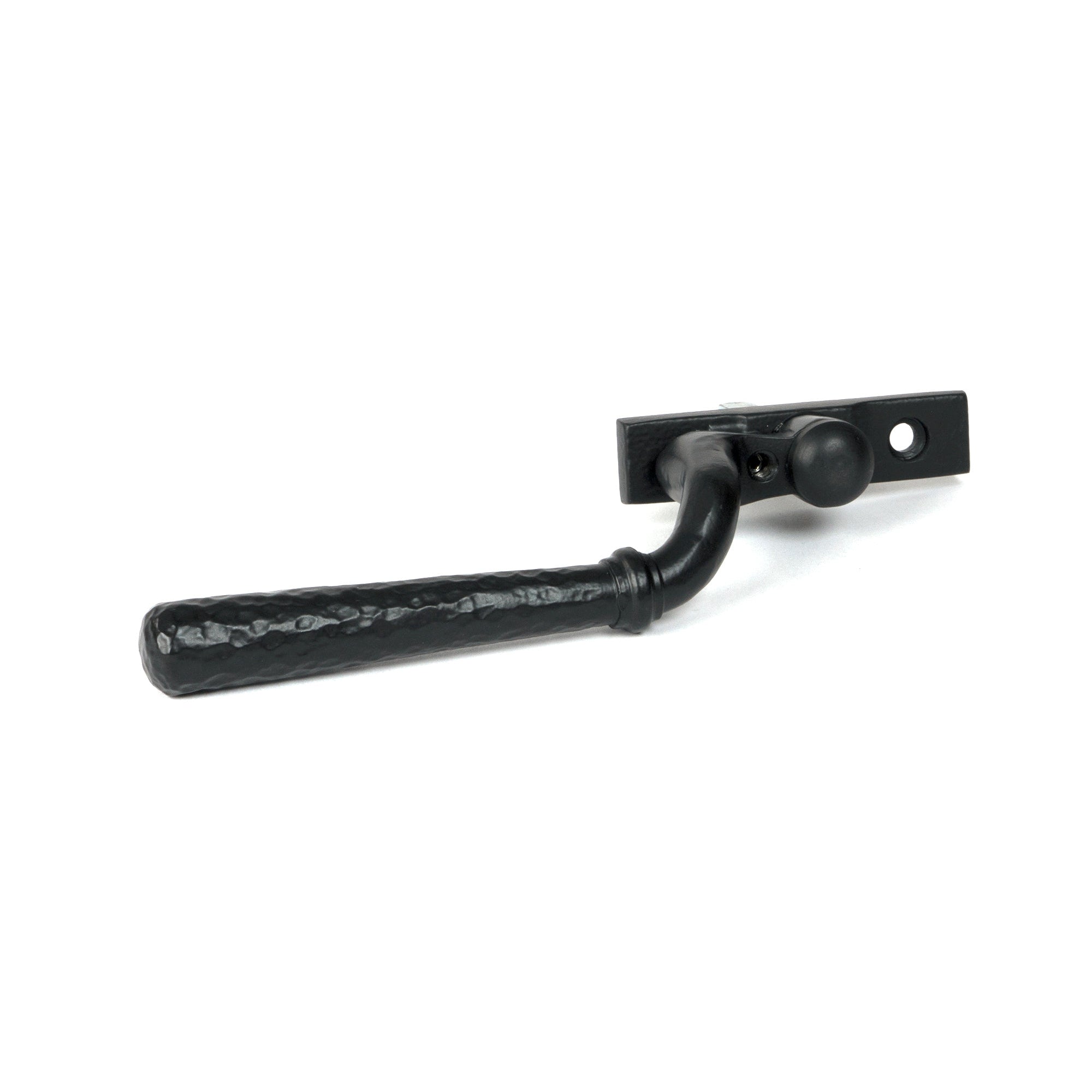 Matt Black Hammered Newbury Espag - RH | From The Anvil-Espag. Fasteners-Yester Home