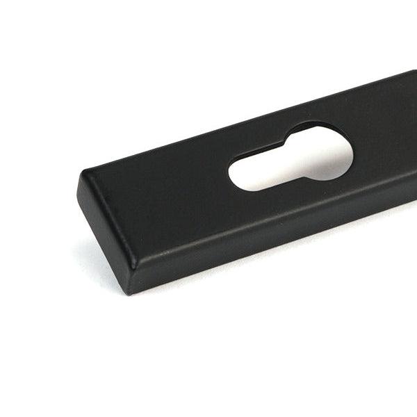 Matt Black Hammered Newbury Slimline Espag. Lock Set | From The Anvil-Espagnolette-Yester Home