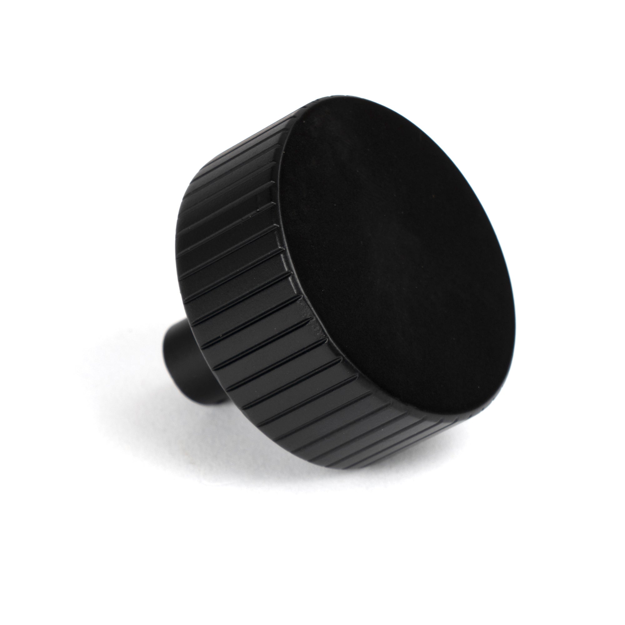 Matt Black Judd Cabinet Knob - 38mm (No rose) | From The Anvil - Cabinet Knobs - From The Anvil - Yester Home
