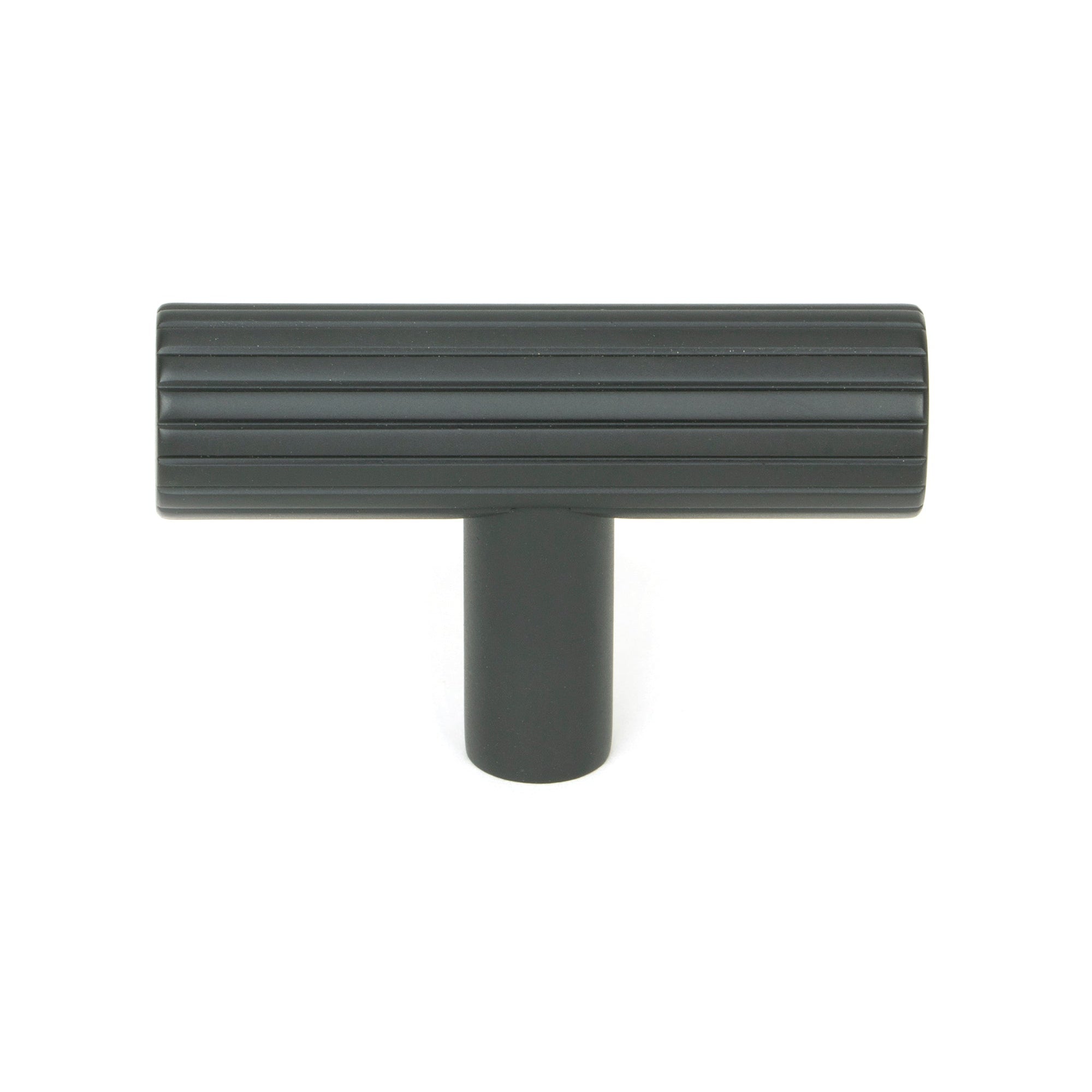 Matt Black Judd T-Bar | From The Anvil-Cabinet Knobs-Yester Home