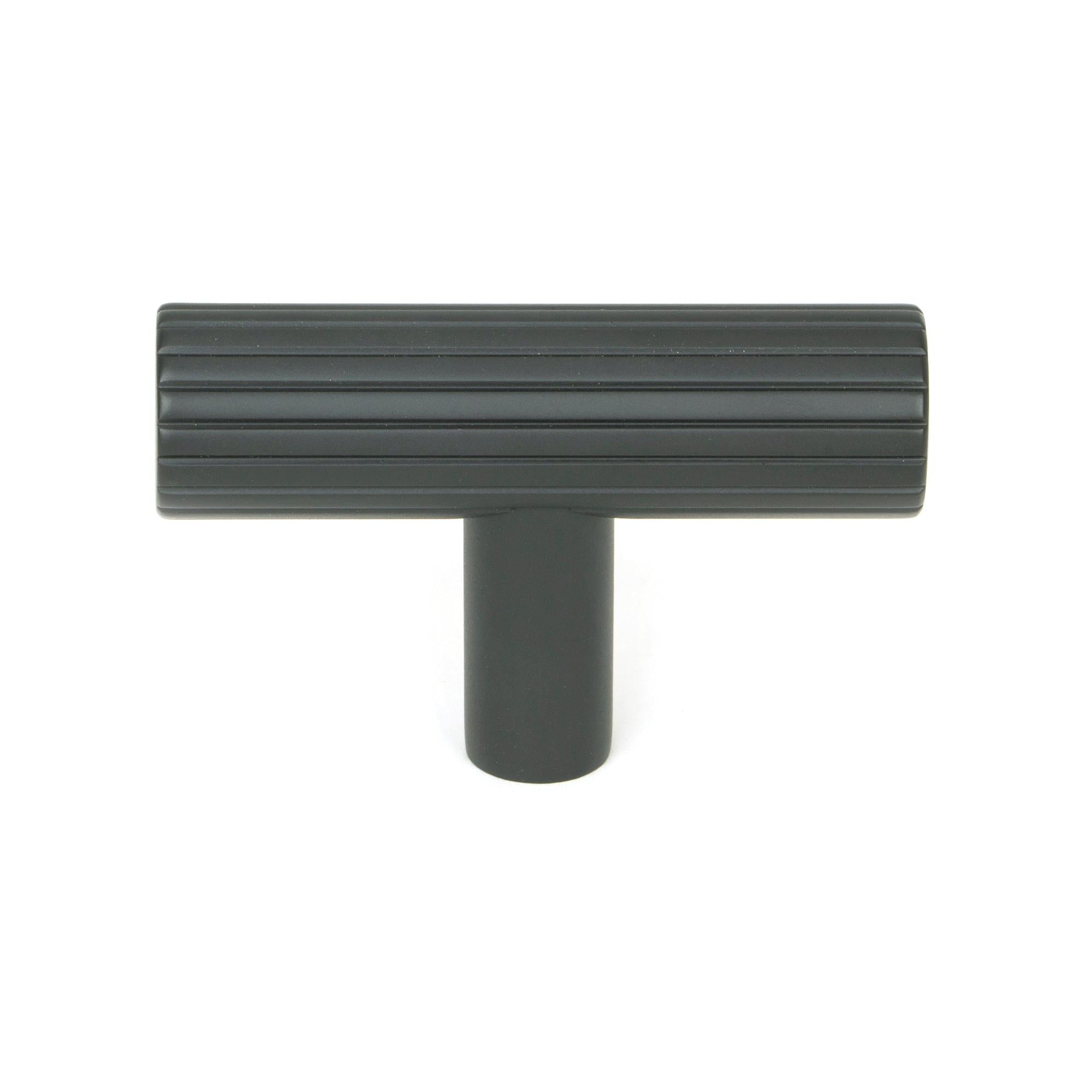 Matt Black Judd T-Bar | From The Anvil - Cabinet Knobs - From The Anvil - Yester Home