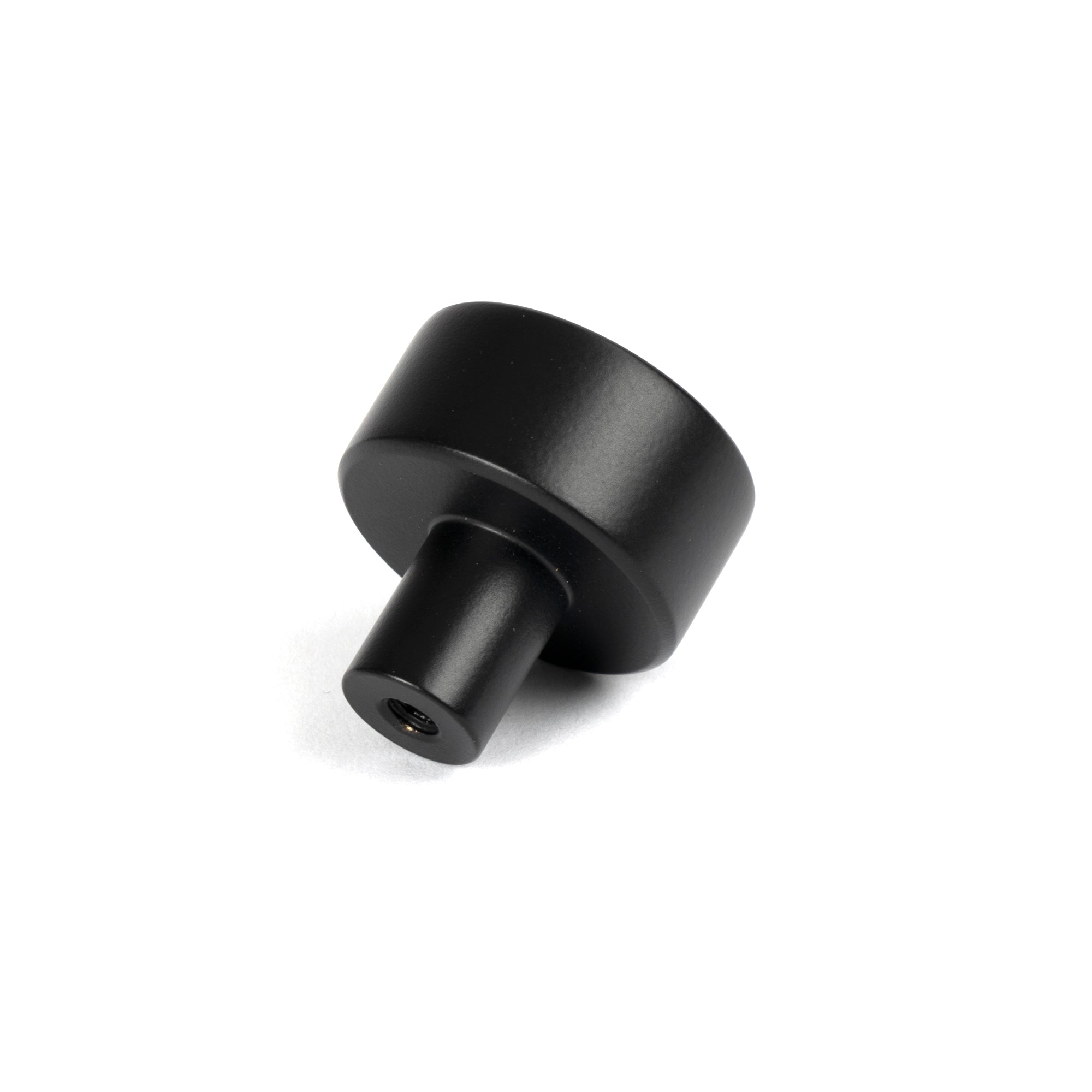 Matt Black Kelso Cabinet Knob - 25mm (No rose) | From The Anvil - Cabinet Knobs - From The Anvil - Yester Home