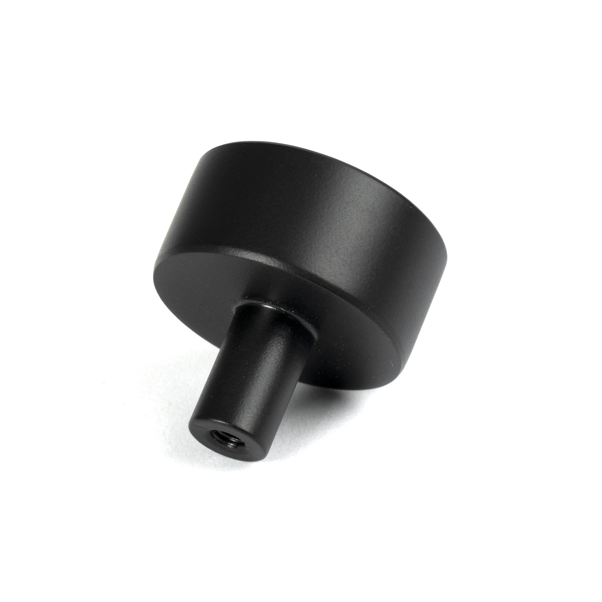 Matt Black Kelso Cabinet Knob - 32mm (No rose) | From The Anvil - Cabinet Knobs - From The Anvil - Yester Home
