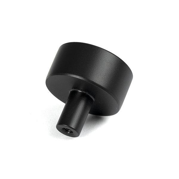 Matt Black Kelso Cabinet Knob - 32mm (No rose) | From The Anvil-Cabinet Knobs-Yester Home