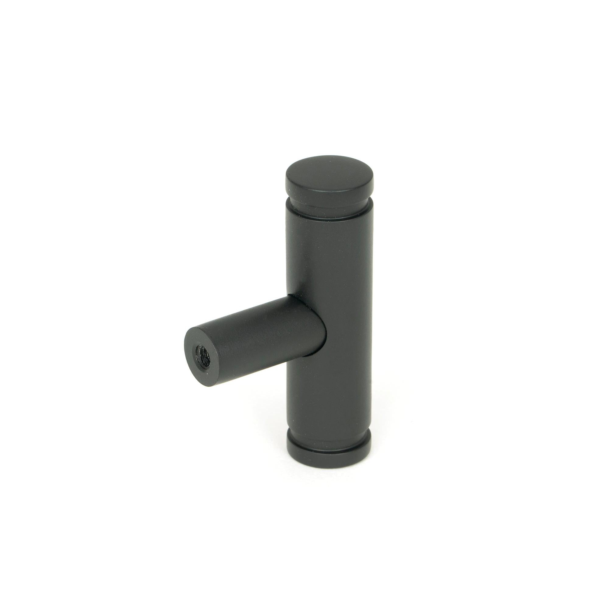 Matt Black Kelso T-Bar | From The Anvil - Cabinet Knobs - From The Anvil - Yester Home