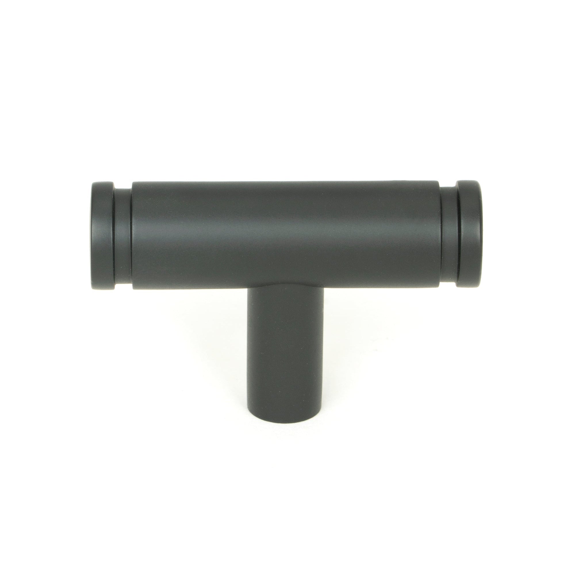 Matt Black Kelso T-Bar | From The Anvil-Cabinet Knobs-Yester Home