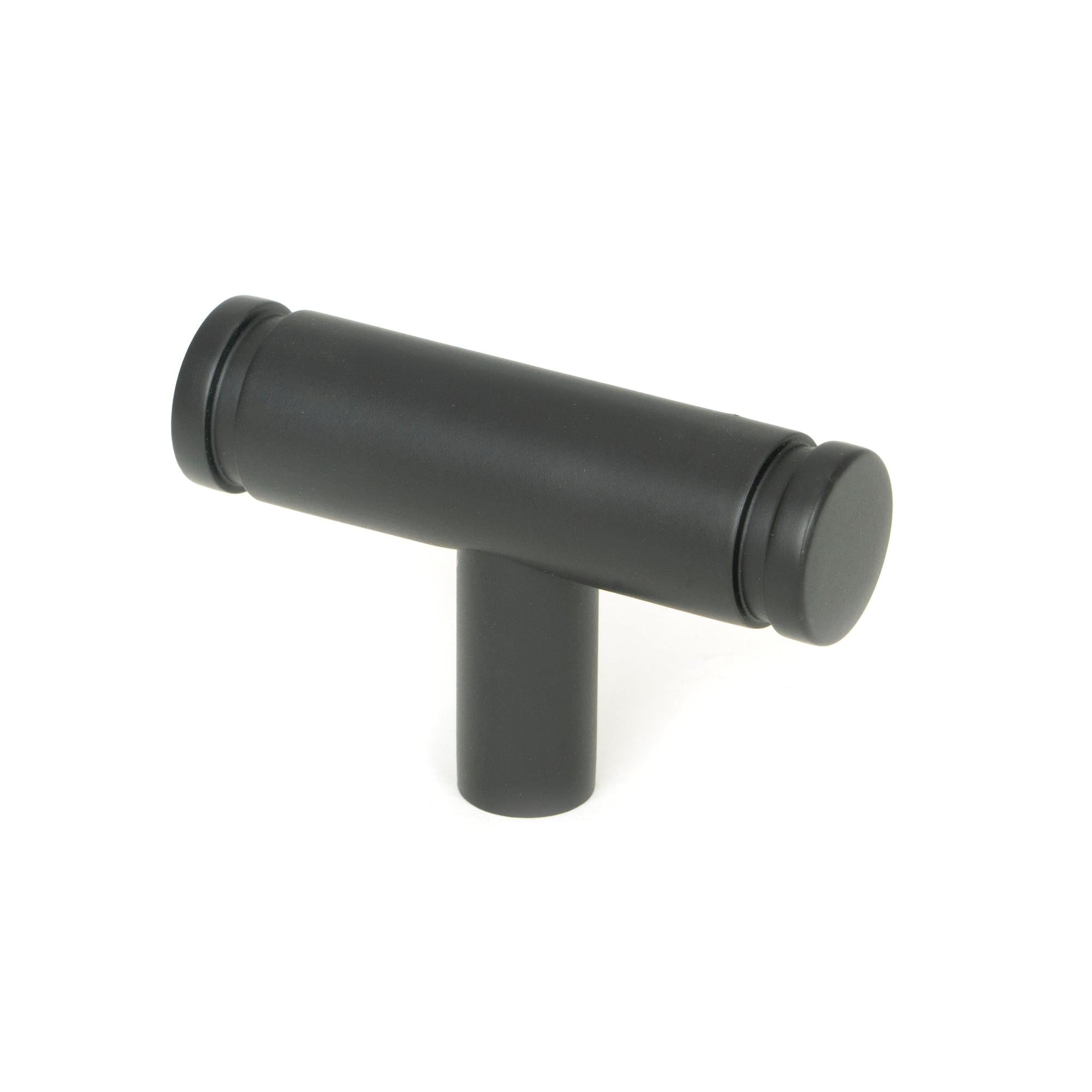 Matt Black Kelso T-Bar | From The Anvil - Cabinet Knobs - From The Anvil - Yester Home